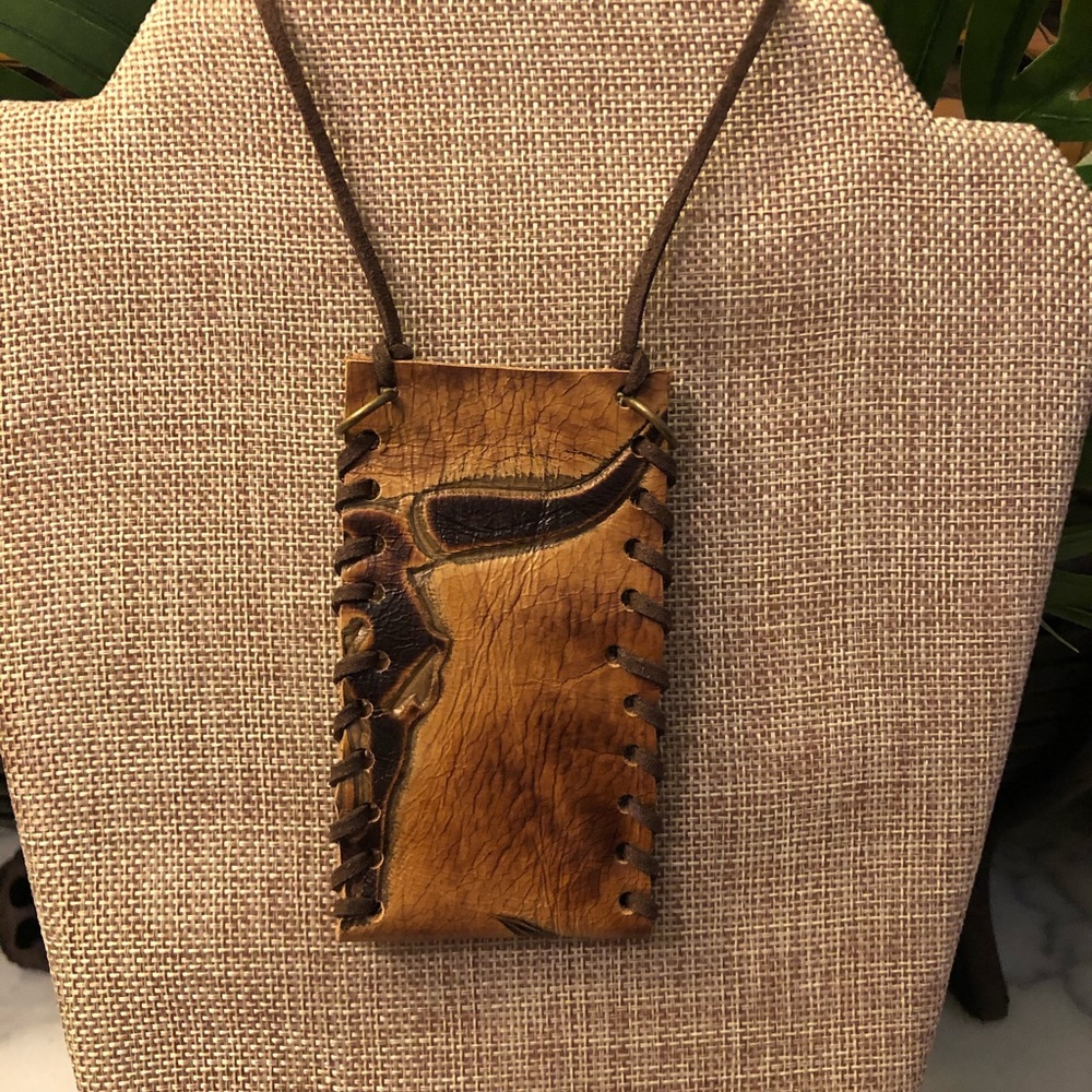 ♦️CUSTOMIZABLE♦️ Made to order! Handcrafted Leather Sachet